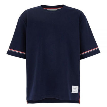 THOM BROWNE コットンラグビーショートスリーブティー 156928524 [P]