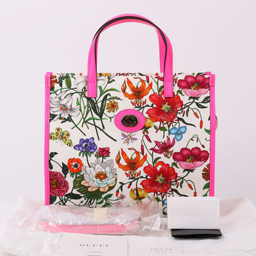 GUCCI フローラルプリントミディアムトート兼ショルダーバッグ 550141 160349204 [P]