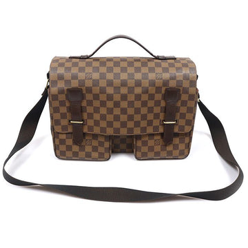 Louis Vuitton Broadway Crossbody Bag 2WAY Damier Ebene Canvas N42270 160349270 [P]