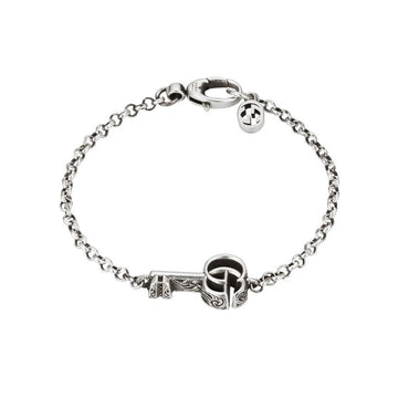 Gucci Double G Key Silver Bracelet 55077153 [P]