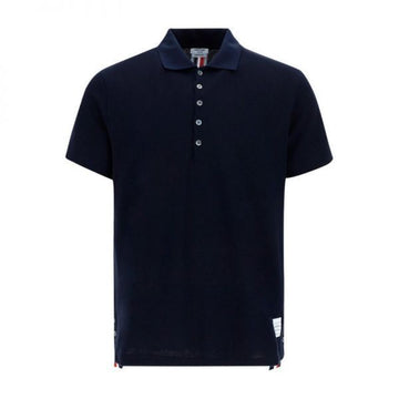 THOM BROWNE クラシックピケストライプリラックスポロ 156961555 [P]