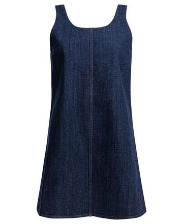 AMI Cotton Short Strap Dress 156729611 [P]