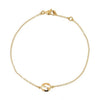 Gucci Interlocking 18k Chain Bracelet 160353774 [P]