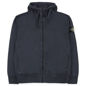 STONE ISLAND Herren Baumwollfleece Kapuzenjacke (Navy) L2S15 6100009 S0051 V002A 160354394 [P]