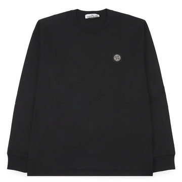 STONE ISLAND Slim Fit Langarmshirt mit Kompass-Patch (Schwarz) L2S15 2100031 S0013 V0029 160354450 [P]