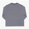 MAISON KITSUNE Langarmshirt mit Fuchs-Head-Streifen 155526134 [P]