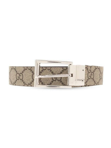Gucci Rectangular Buckle Reversible Belt 771105 BTTAN 2158 133011063 [P]