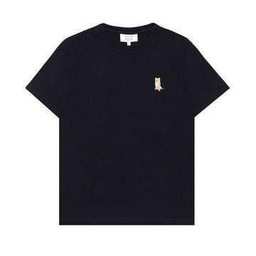MAISON KITSUNE Kurzarm T-Shirt mit Fuchs-Patch 155629134 [P]
