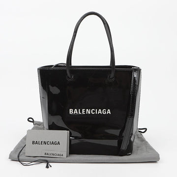 Balenciaga Shopping Leather XXS Tote Bag Black 160230417 [P]