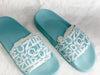Moncler Logo Women's Slippers Mint 4C00060 M3002 P70 100% Authentic 153202795 [P]