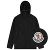 Moncler Men's Logo Patch Windbreaker Jacket Black 152983402 [P]