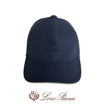 LORO PIANA 26SS Logo Herren Baseballcap Navy FAP9958 B1MM 152929972 [P]