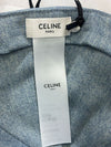 Celine Logo Baseball Cap Light Denim 151343346 [P]