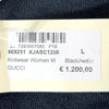 GUCCI Damen Sequin Logo Hoodie Schwarz 469251 XJASC 1206 150448426 [P]