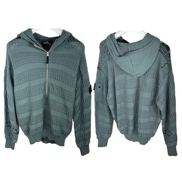 Stone Island Men's Shadow Project Zip Hoodie Sweater T-shirt Green 77195151T V0057 Authentic 100% 149734912 [P]