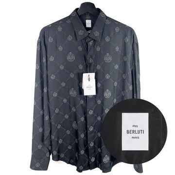 Berluti Signature Printing Shirt R18HTL52 006900 Authentic 100% 149625971 [P]
