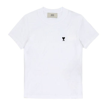 AMI Short Sleeve Small Heart Logo Women's Tee 143171041 [P]