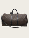 LOUIS VUITTON Monogram Macassar Bandoulière Keepall 55 160365542 [P]