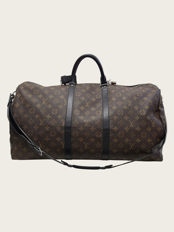 Louis Vuitton Monogram Macassar Bandouliere Keepall 55 160365542 [P]