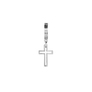 Diesel Cross Hoop Single Earrings 160363659 [P]