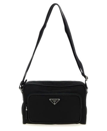 PRADA ミディアムナイロンとサピレザーショルダー 2VH190 VOOO 2DMH F0002 151072801 [P]