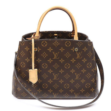 LOUIS VUITTON Monogram Canvas Montaigne MM 2WAY 160367446 [P]