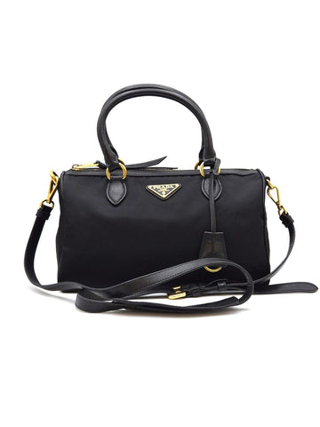 Prada Tesuto Boston Shoulder Bag A+ 160367459 [P]