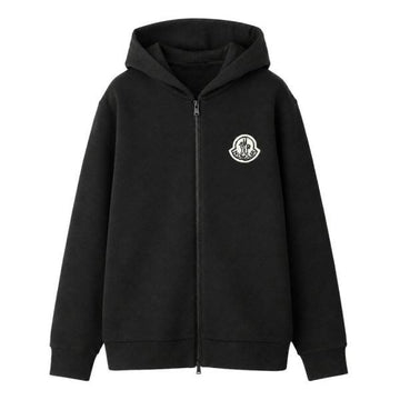 Moncler Cotton Logo Hooded Zip-Up 160389593 [P]