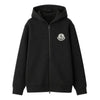 MONCLER Kapuzensweatjacke aus Baumwolle mit Logo 160389593 [P]