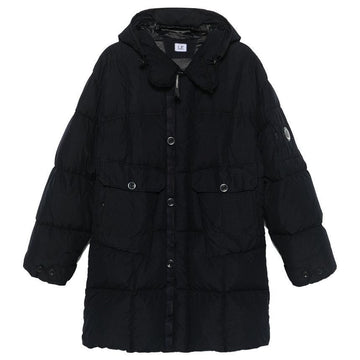 CP COMPANY Pailletten-Two-Pocket-Paddingjacke Schwarz 17CMOW203A 005991G 999 122482759 [P]