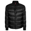 MONCLER BAZENA ロゴ パッチ ダウンジャケット ブラック 1A000 97 5967G 999 125719875 [P]