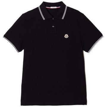 MONCLER Logo-Patch Baumwoll-Polohemd 26 156960450 [P]