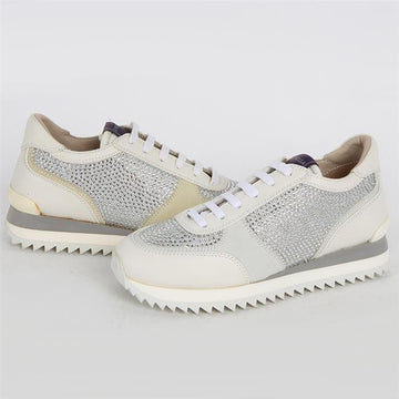 LE SILLA [Scratch] F69032 CHIFFON CARTA A Kristall Laufschuhe 160401775 [P]