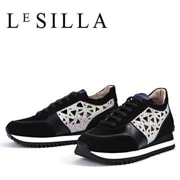 LE SILLA Laser Powder Wonder Kristall Lauf Schuhe 160401784 [P]
