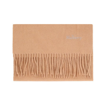 MULBERRY Wollschal mit Fransen in Kleinformat 160401961 [P]