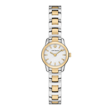 Tory Burch The Miller Mirror Mini Mother of Pearl Women's Metal Watch 153245641 [P]