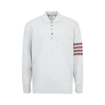 Thom Browne 4-Bar Long Sleeve Polo Knit 136069073 [P]
