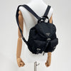 Prada Nylon Triangle Logo Backpack Small Black 160403801 [P]