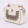 Fendi Chain Shoulder Bag in White Leather 8BN299 160404276 [P]