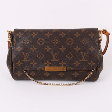 LOUIS VUITTON モノグラム フェイバリット MM チェーン クロスボディバッグ 160404429 [P]