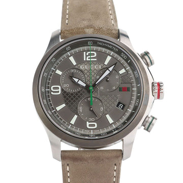 GUCCI G-タイムレス クロノグラフ 44MM メンズ腕時計 37662-3 160406903 [P]