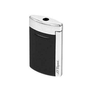 S.T. Dupont New MiniJet Black Silver Lighter CA10815ZZ 127540962 [P]