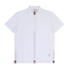 Thom Browne Short Sleeve Center Back Stripe Polo 129374752 [P]
