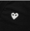 COMME DES GARCONS カーディガン AX-N062-051 1 プレイ ホワイト ハート ワッペン 144584178 [P]