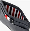 THOM BROWNE Geldbörse Pebble Grain Leder Streifen Drei-Laschen Herren Kartenbörse UAW075A 00198 415 147860811 [P]