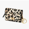 Ganni Wallet Leopard Print Logo Bow Flap Women's Card Holder 151330636 [P]