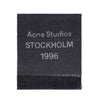 Acne Studios Wide Stockholm Logo Fringe Scarf 154051494 [P]