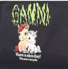 GANNI ポニー・プリント・ラージ・イージー・トートバッグ 155526125 [P]