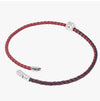 SALVATORE FERRAGAMO Armband aus Leder mit zwei Tönen, groß 157314639 [P]