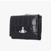 VIVIENNE WESTWOOD 財布 5115002MW L0098 N401 クロコダイルエンボス スモールフレーム レディース二つ折り財布 157314667 [P]